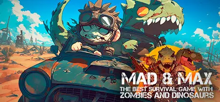 MAD & MAX The Best Survival game with Zombies and Dinosaurs (2024)