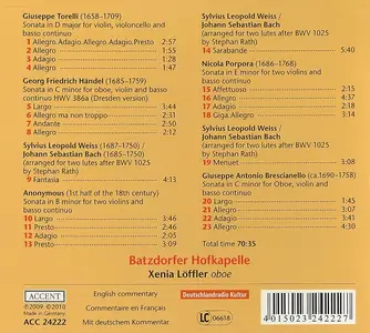 Xenia Löffler, Batzdorfer Hofkapelle - Sonatas from the Dresden Pisendel Collection (2010)