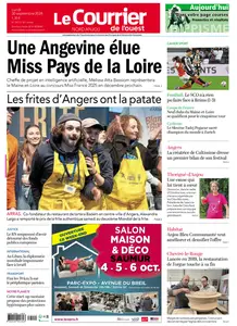 Le Courrier de l'Ouest Nord Anjou - 30 Septembre 2024