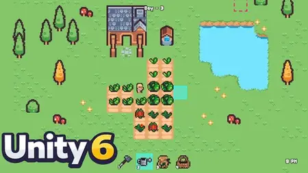 Aprenda a criar um jogo de fazenda com Unity 6 & C#