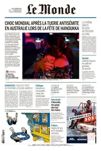 Le Monde du Mardi 16 Décembre 2025