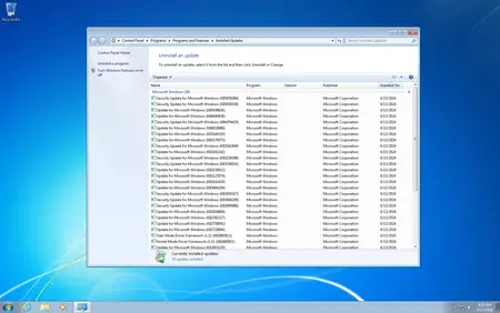 Windows 7 Ultimate SP1 Multilingual (x64) Preactivated June 2024
