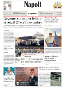 la Repubblica Napoli - 17 Settembre 2025