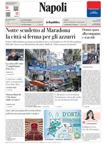 la Repubblica Napoli - 23 Maggio 2025