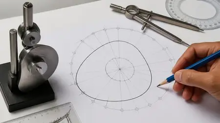 Cam Profile: Step-By-Step Drawing & Construction