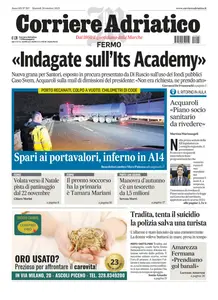 Corriere Adriatico Fermo - 28 Ottobre 2025