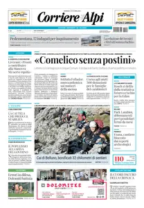 Corriere delle Alpi - 19 Ottobre 2025