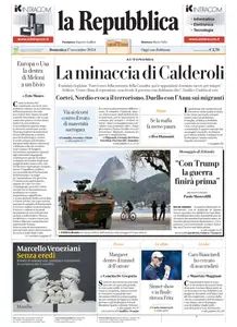 la Repubblica - 17 Novembre 2024