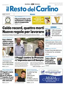 Il Resto del Carlino Rimini - 3 Luglio 2025
