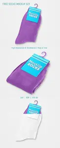 Socks Mockup Set