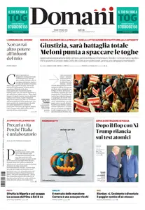 Domani - 31 Ottobre 2025