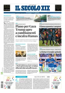 Il Secolo XIX Genova - 6 Ottobre 2025