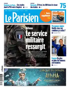 Le Parisien du Mardi 25 Novembre 2025