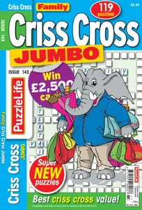 Family Criss Cross Jumbo - October 2024