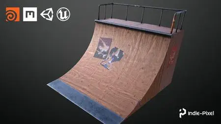 Houdini 18 - Procedural Prop Modeling - Skate Ramp