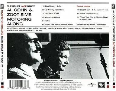 Al Cohn & Zoot Sims - Motoring Along (1975) Expanded Reissue 2004
