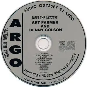 Art Farmer & Benny Golson - Meet the Jazztet (1960) Japanese Remastered Reissue 2002