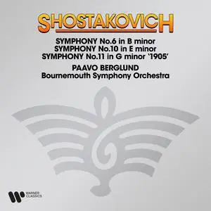 Paavo Berglund & Bournemouth Symphony Orchestra - Shostakovich: Symphonies Nos. 6, 10 & 11 "1905" (2024)