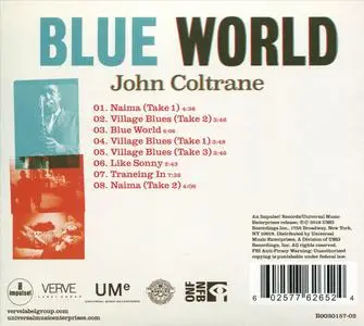 John Coltrane - Blue World (2019) {Impulse! ‎B0030157-02 rec 1964}