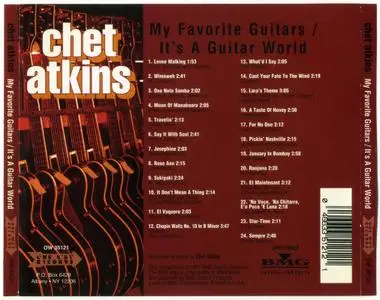 Chet Atkins - My Favorite Guitars / It's a Guitar World (1997)