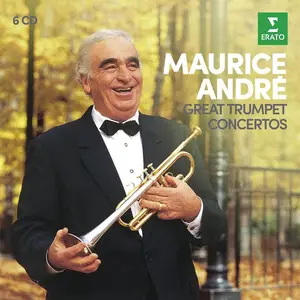 Maurice André - Great Trumpet Concertos [6CDs] (2016)