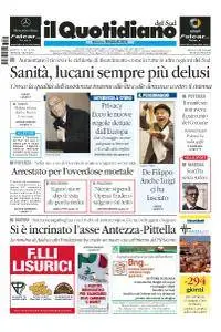 il Quotidiano del Sud Basilicata - 1 Aprile 2018