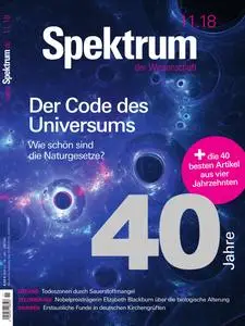 Spektrum der Wissenschaft – 20 Oktober 2018