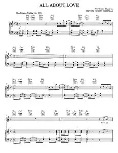 All About Love - Geoff Moore & The Distance, Steven Curtis Chapman (Piano-Vocal-Guitar)