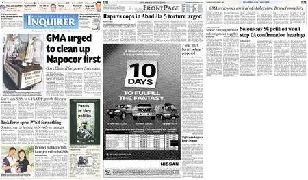 Philippine Daily Inquirer – September 09, 2004