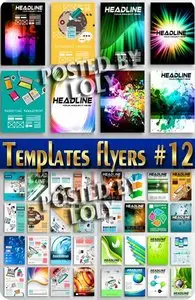 Flyer templates #12 - Stock Vector