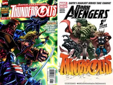 Thunderbolts #1-174 + Annuals + Extras + Dark Avengers Vol.2 #175-190 (1997-2013) Complete