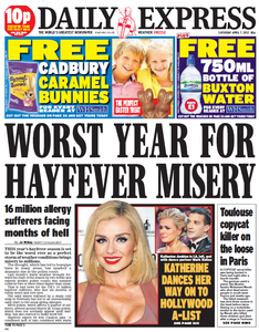 Daily Express - Saturday 07, April 2012