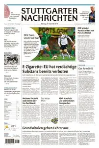 Stuttgarter Nachrichten Stadtausgabe (Lokalteil Stuttgart Innenstadt) - 10. September 2019