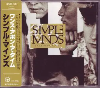 Simple Minds - Once Upon A Time (1985) [1986, Japan, 1st Press] {Black Triangle CD}