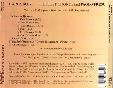 Carla Bley - The Lost Chords Find Paolo Fresu (2007)