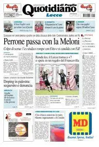 Quotidiano di Puglia Lecce - 29 Gennaio 2018