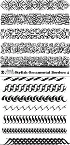 Vectors - Stylish Ornamental Borders 4