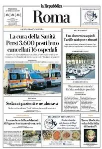 la Repubblica Roma - 23 Febbraio 2020