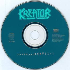 Kreator - Cause For Conflict (1995) [Victor VICP-5609, Japan]