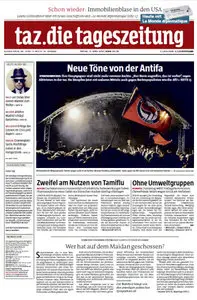 Tageszeitung TAZ vom 11 April 2014