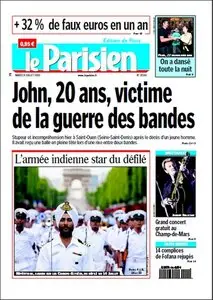 Le Parisien, du Mardi 14 Juillet 2009.