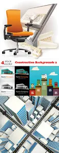 Vectors - Construction Backgrounds 2