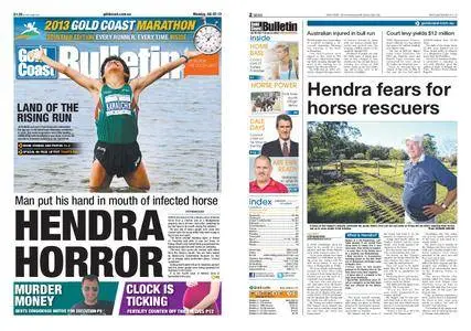 The Gold Coast Bulletin – July 08, 2013