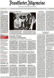 Frankfurter Allgemeine Zeitung vom Samstag, 31. Mai 2014