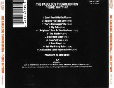 The Fabulous Thunderbirds - T-Bird Rhythm (1982) {1986 Chrysalis} **[RE-UP]**
