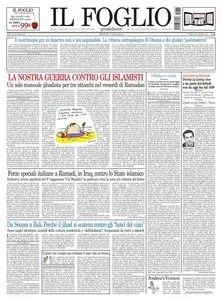 IL Foglio Quotidiano - 27 Giugno 2015