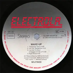 Wilfried - Make-up (Electrola 1C 064-45 975) (GER 1980) (Vinyl 24-96 & 16-44.1)