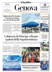 la Repubblica Genova - 6 Luglio 2023
