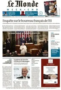 Le Monde Weekend et 4 Suppléments du Samedi 26 Septembre 2015