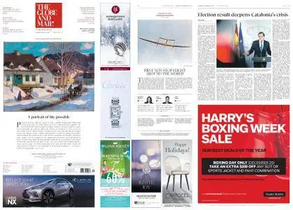 The Globe and Mail – December 23, 2017